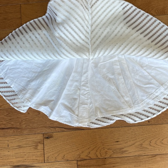 Brazilian brand Amandier size 4 white lined dress - Picture 5 of 7